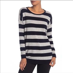 Vince Cashmere Striped Sweater